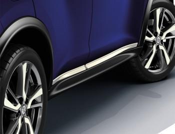 NISSAN JUKE WHITE SIDE DOOR SILL STRIPS - Image 2